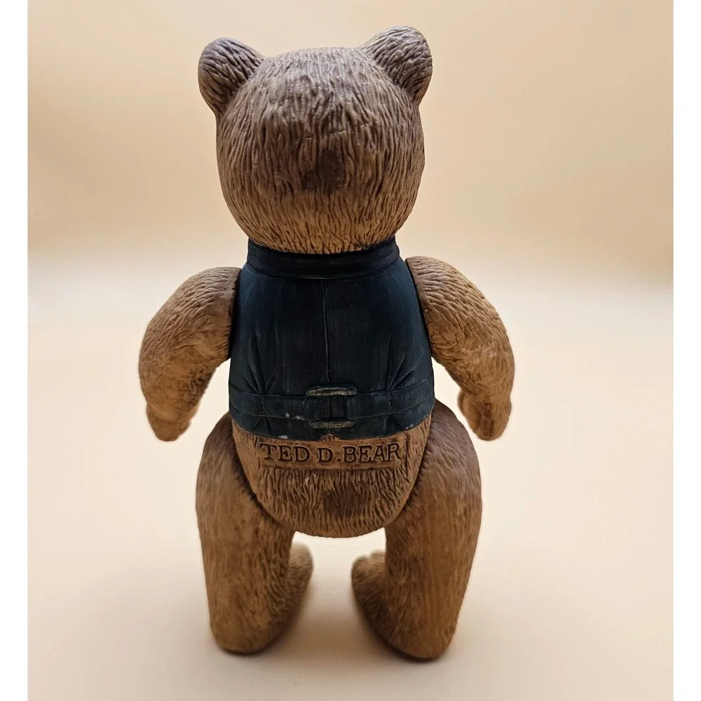 Vintage Ted D Bear Figurine 1983 Dept 56 Ceramic‎ Brown Dressed Gentleman Bear